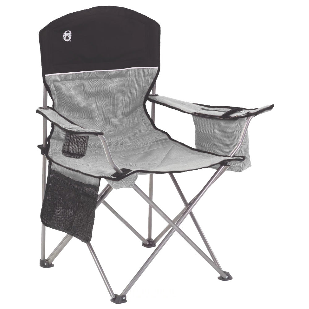 Coleman 2000034873 Cooler Quad Chair - Grey Black