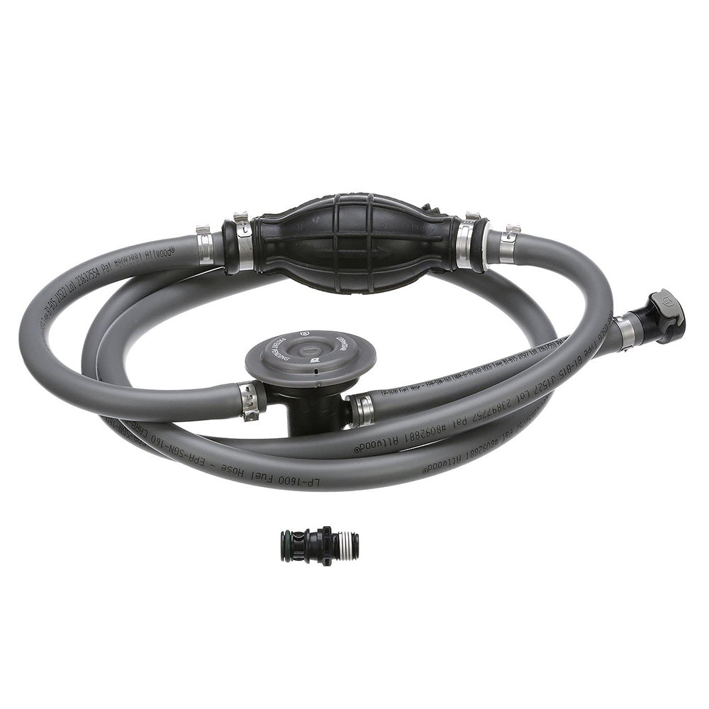 Attwood 93806MUSD7 Mercury Fuel Line Kit - 3/8" Dia. x 6 Length w/Fuel Demand Valve