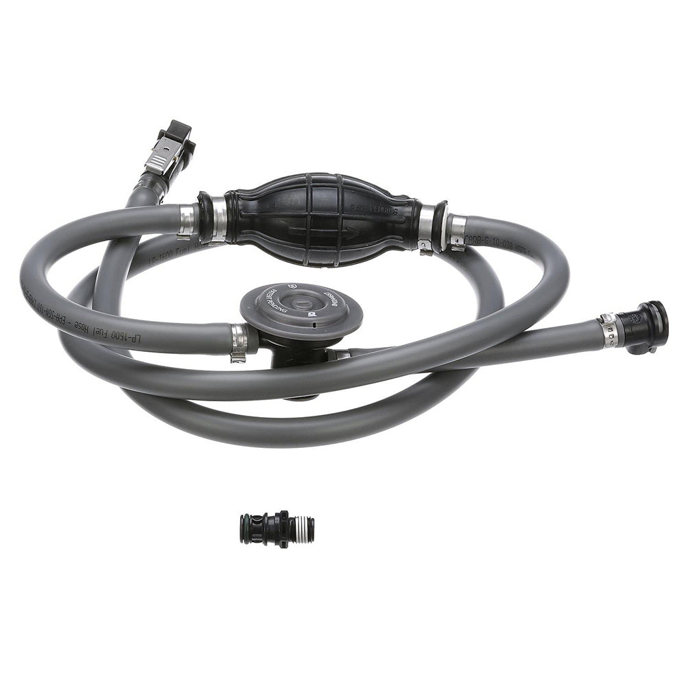 Attwood 93806EUSD7 Johnson/Evinrude Fuel Line Kit - 3/8" Diameter x 6 Length w/Fuel Demand Valve