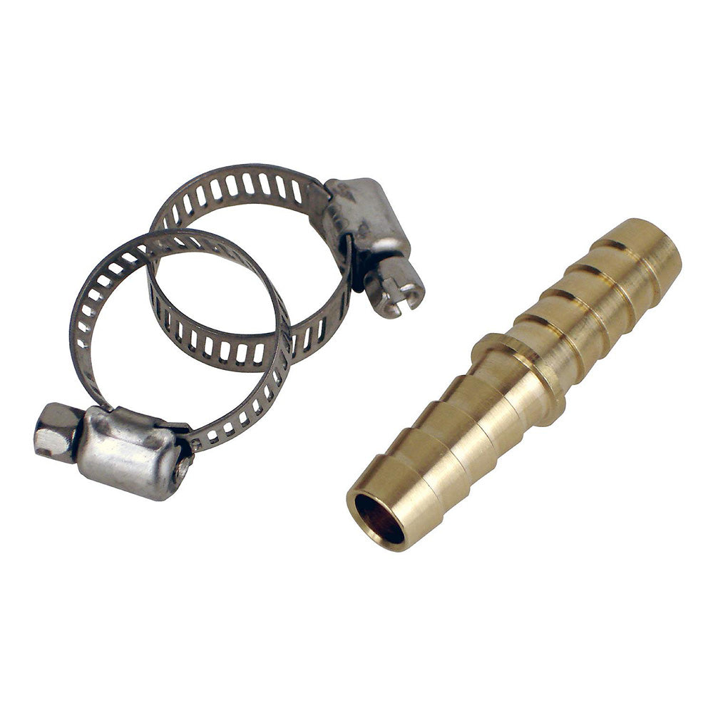 Attwood 11822-6 3/8" Hose Mender In-Line Fuel Splice Kit w/SS Clamps