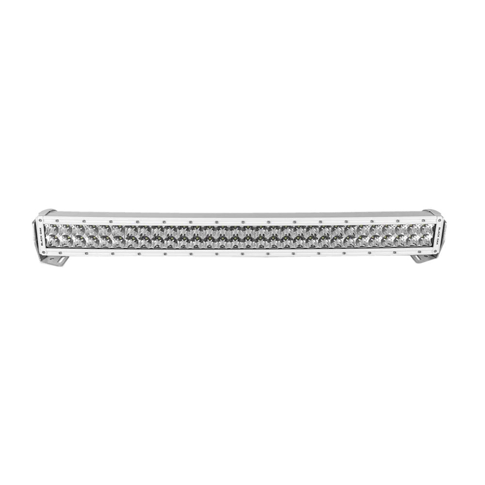 Black Oak 30SCM-D5OS 30" Marine Curved Double Row LED Light Bar - Spot Optics - White Housing - Pro Series 3.0