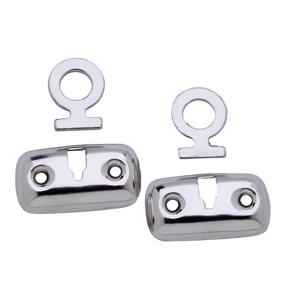 Attwood 11575-3 Mooring Fender Lock Kit - Stainless Steel Pair