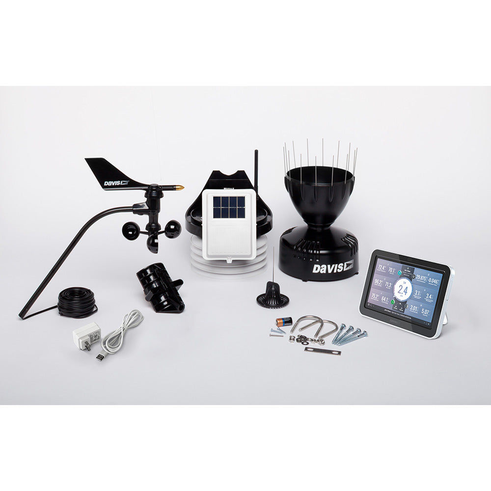 Davis 6252 Vantage Pro2 Wireless Weather Station w/WeatherLink Console Standard Radiation Shield