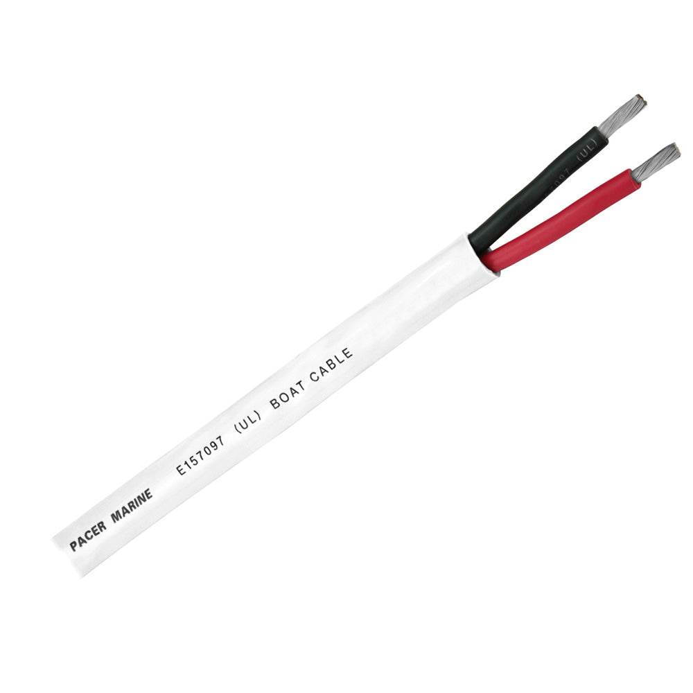 Pacer WR14/2DC-500 Duplex 2 Conductor Cable - 500' - 14/2 AWG - Round Cable - Red, Black