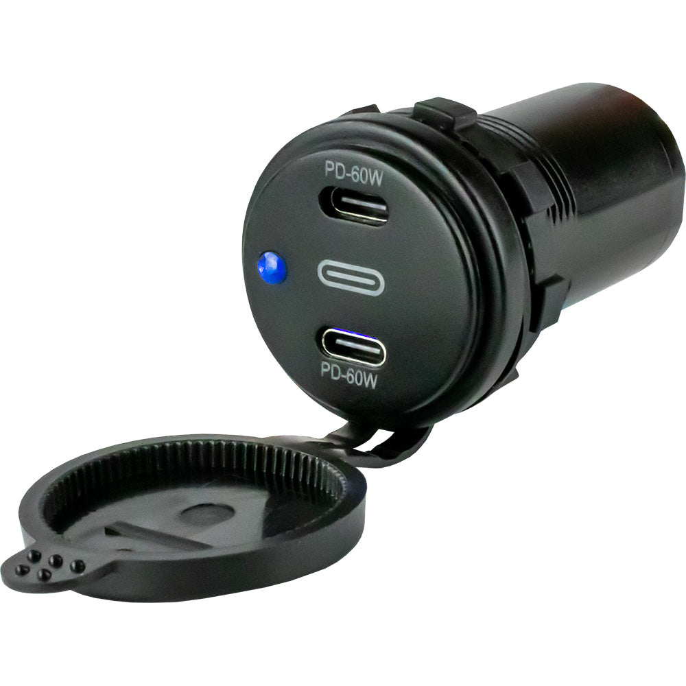 Sea-Dog 426522-1 Dual USB-C Power Socket