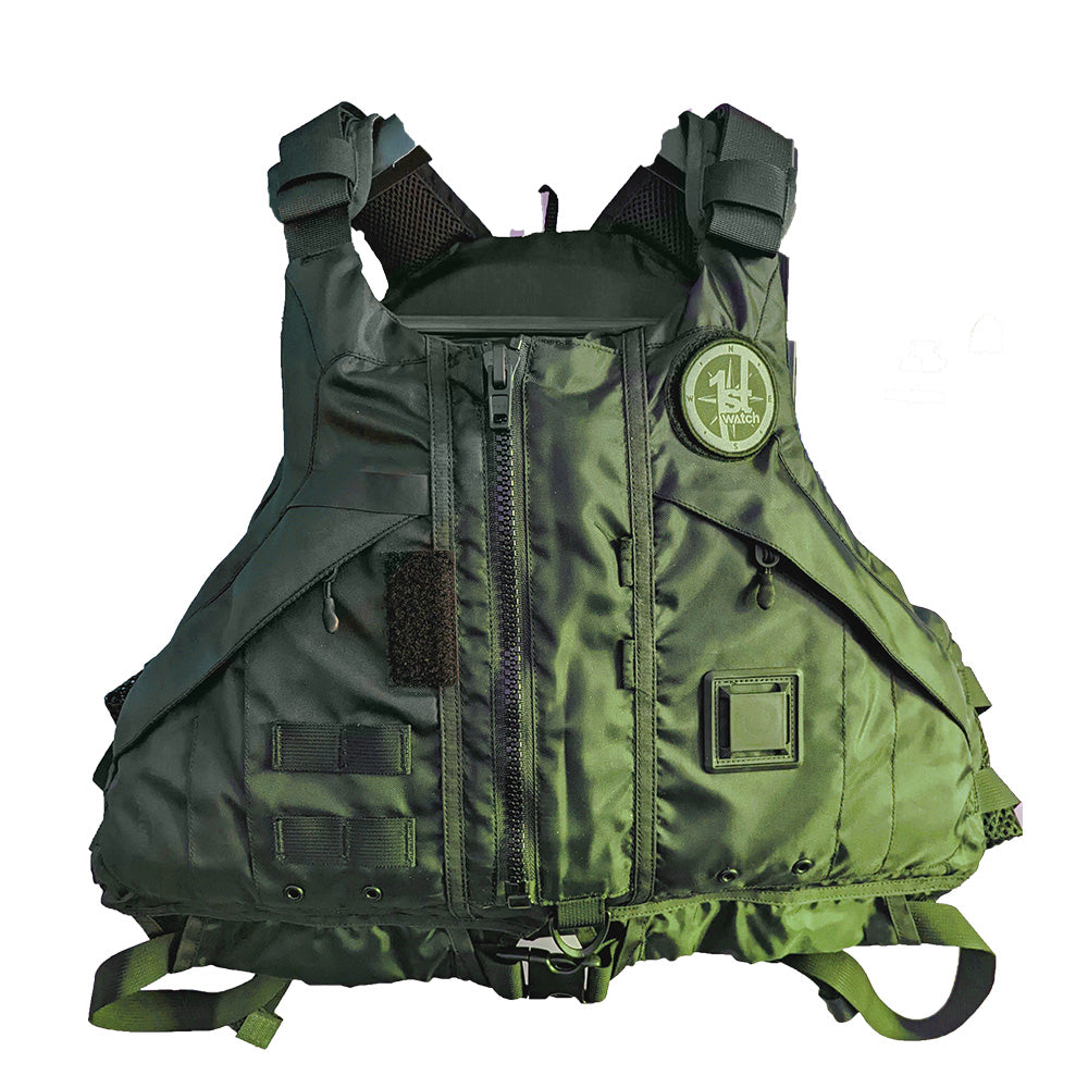 First Watch AV-1000-GN-XS/S AV-1000 Kayak Style Duty PFD - Green - XS/S