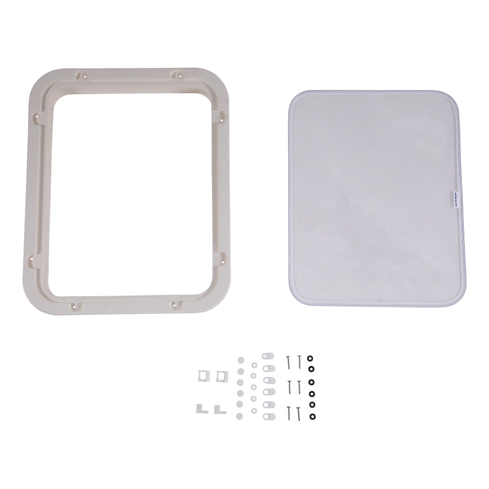 Lewmar 367654252 White Trim Ring Screen Kit