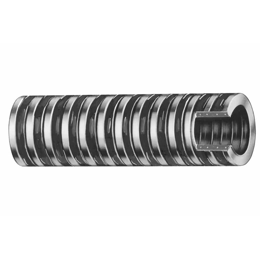 Trident Marine 147-1186 1-1/8" x 50 Heavy Duty PVC Bilge Livewell Hose (FDA) - Clear w/Black Helix