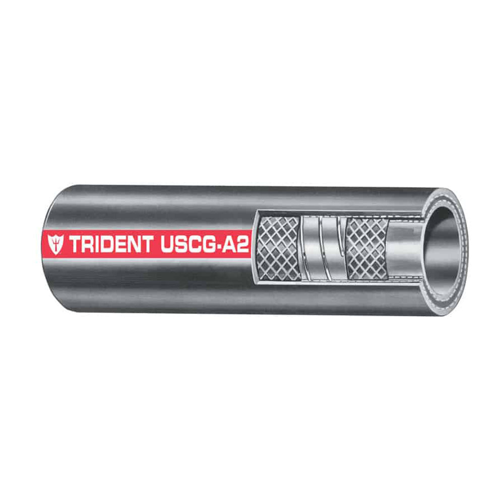Trident Marine 327-2006 2" x 50 Coil Type A2 Fuel Fill Hose
