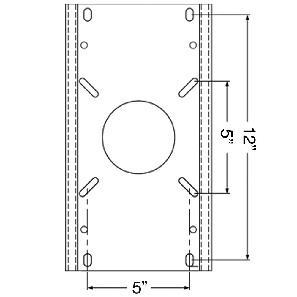 Springfield 1100521-L1 Trac-Lock Swivel/Slide Locking Mount f/2-7/8" Post