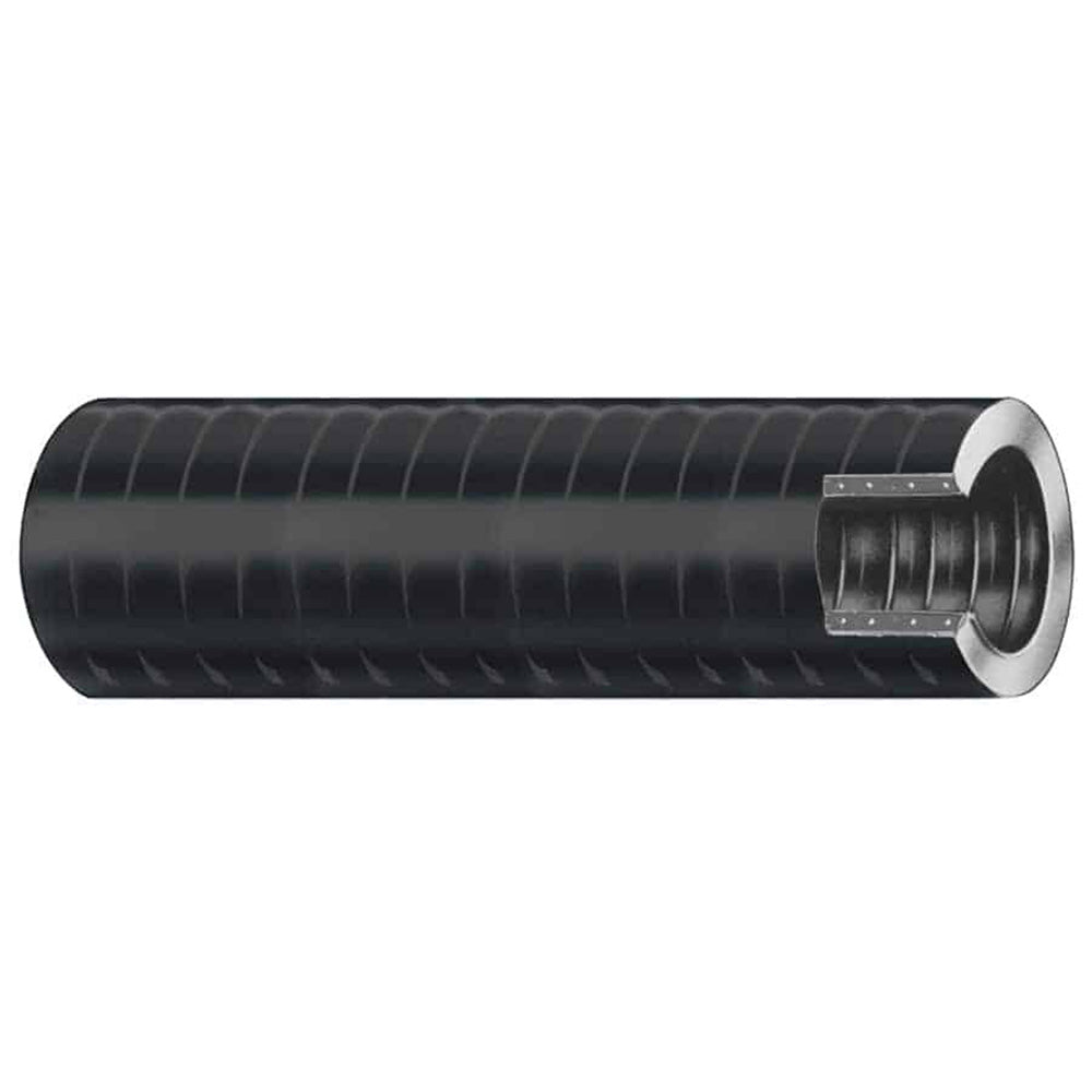 Trident Marine 149-1126-FT 1-1/2" VAC XHD Bilge Live Well Hose - Hard PVC Helix - Black - Sold by the Foot
