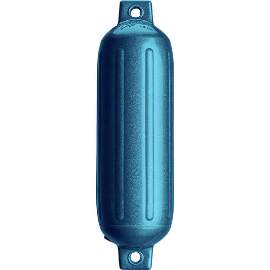 Polyform G-3 Twin Eye Fender 5.5" x 19" - Metallic Blue [G-3 METALLIC BLUE]