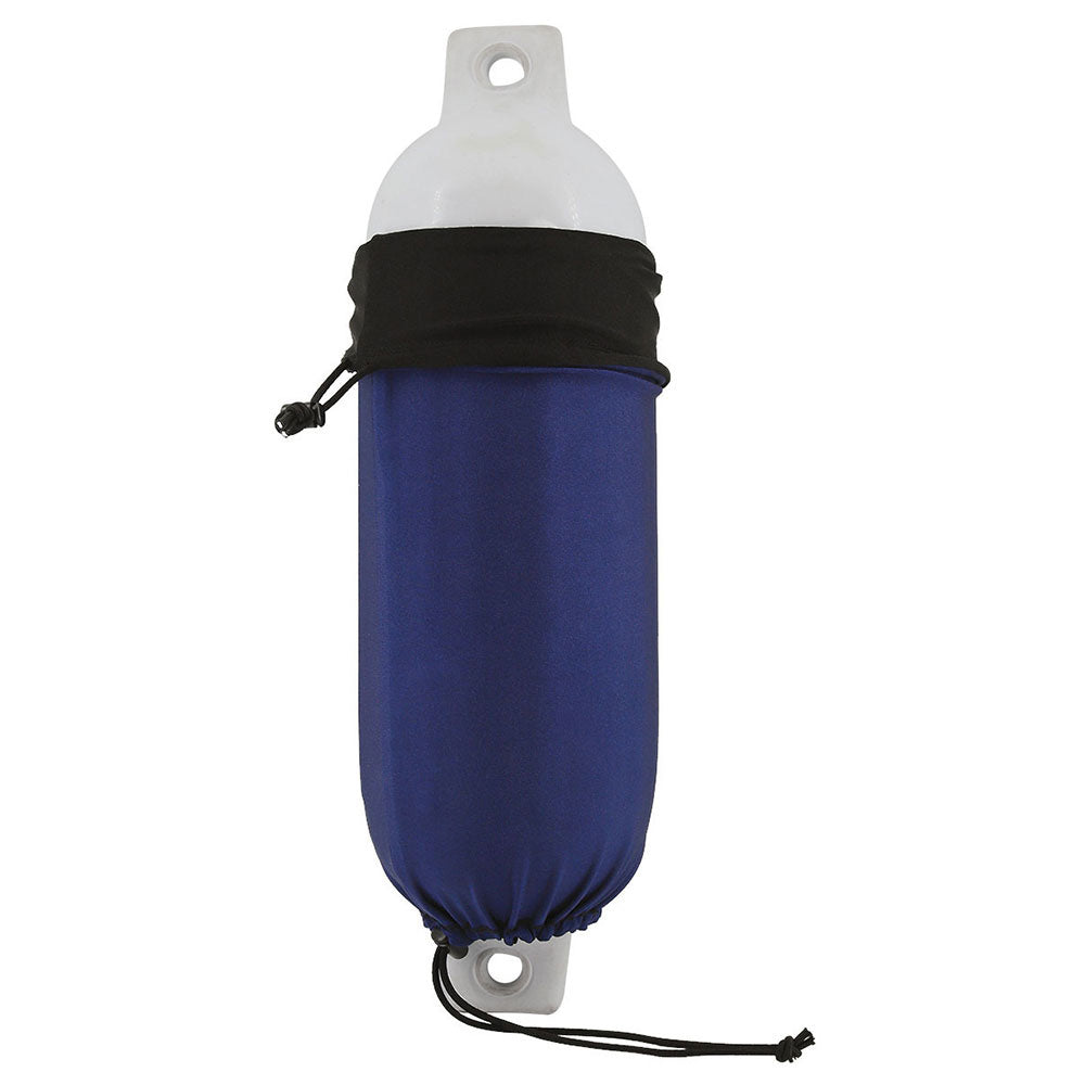 Dock Edge Reversible Fender Cover - Black/Blue - Small [DE965669F]