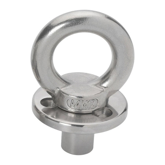 Barton Deck Plate w/Fixing  Eye w/Blanking Plug - M12 Eye [60362]