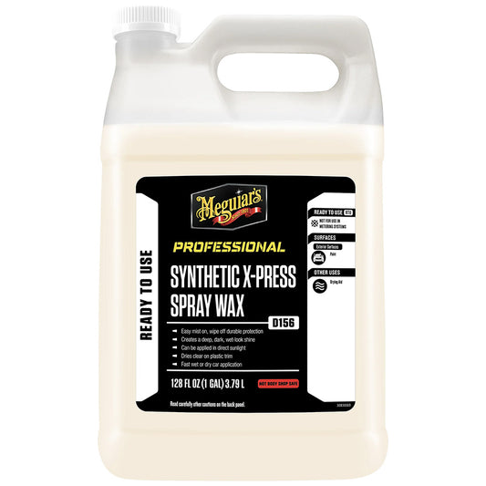 Meguiar's Synthetic X-Press Spray Wax - 1 Gallon [D15601]