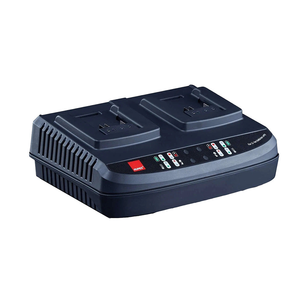 RUPES Dual Battery Charger f/iBrid HLR15  HLR21 Batteries w/LED Indicators [9HC185LT]