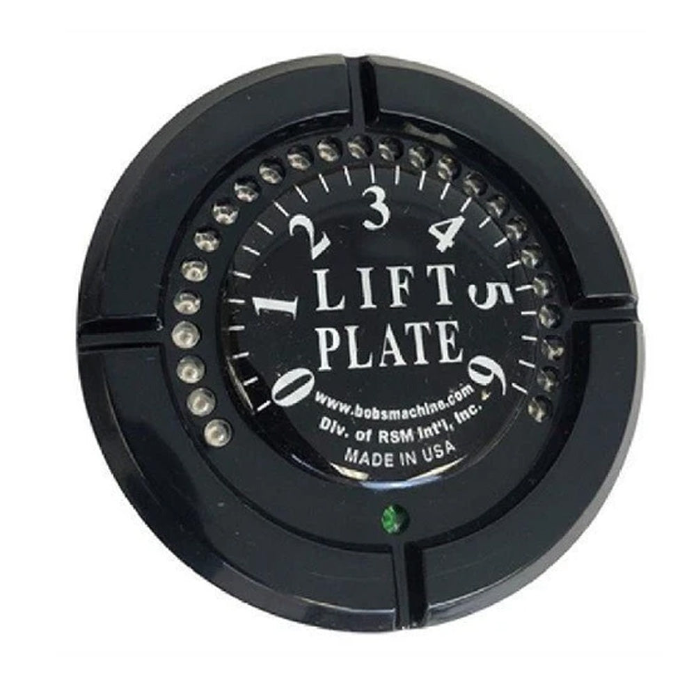 Bob's Machine LED Jack Plate Gauge - Black [110-300000]
