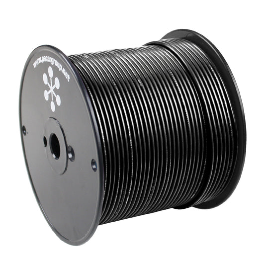 Pacer Black 14 AWG Primary Wire - 500  [WUL14BK-500]