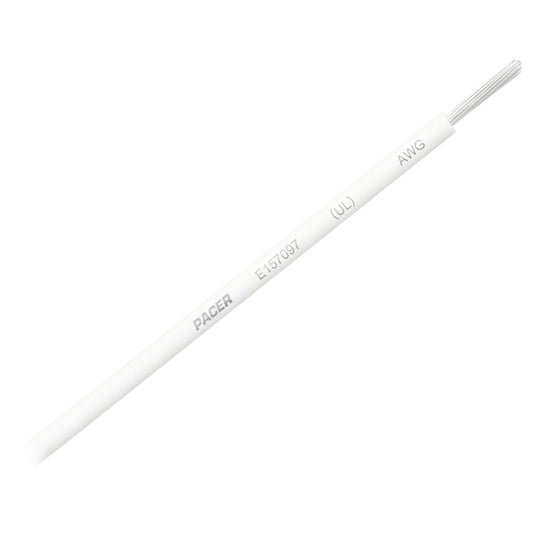 Pacer White 12 AWG Primary Wire - 25  [WUL12WH-25]